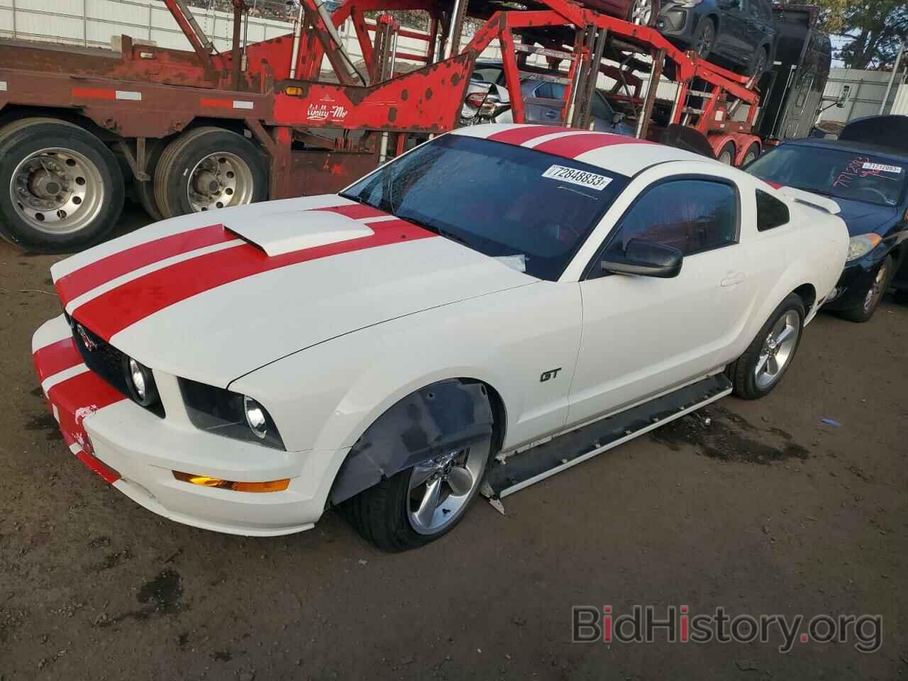 Photo 1ZVFT82H075249072 - FORD MUSTANG 2007