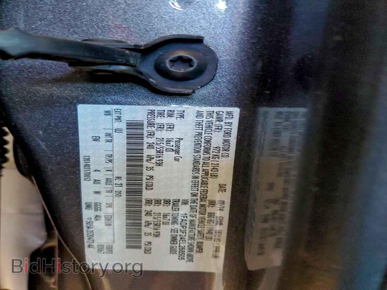 2014 FORD FOCUS - VIN: 1FADP3F24EL268505 - Фото 12