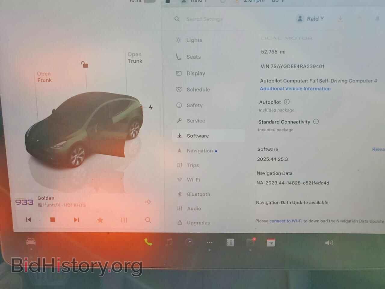 2024 TESLA MODEL Y - VIN: 7SAYGDEE4RA239401 - Фото 9