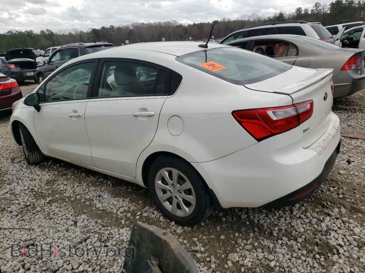 2013 KIA RIO - VIN: KNADM4A39D6288493 - Фото 2