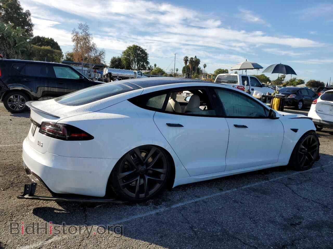 2022 TESLA MODEL S - VIN: 5YJSA1E64NF487267 - Photo 3
