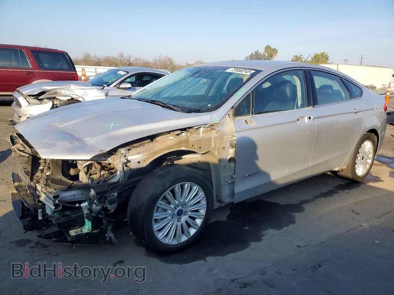 Photo 3FA6P0LU0DR371255 - FORD FUSION 2013