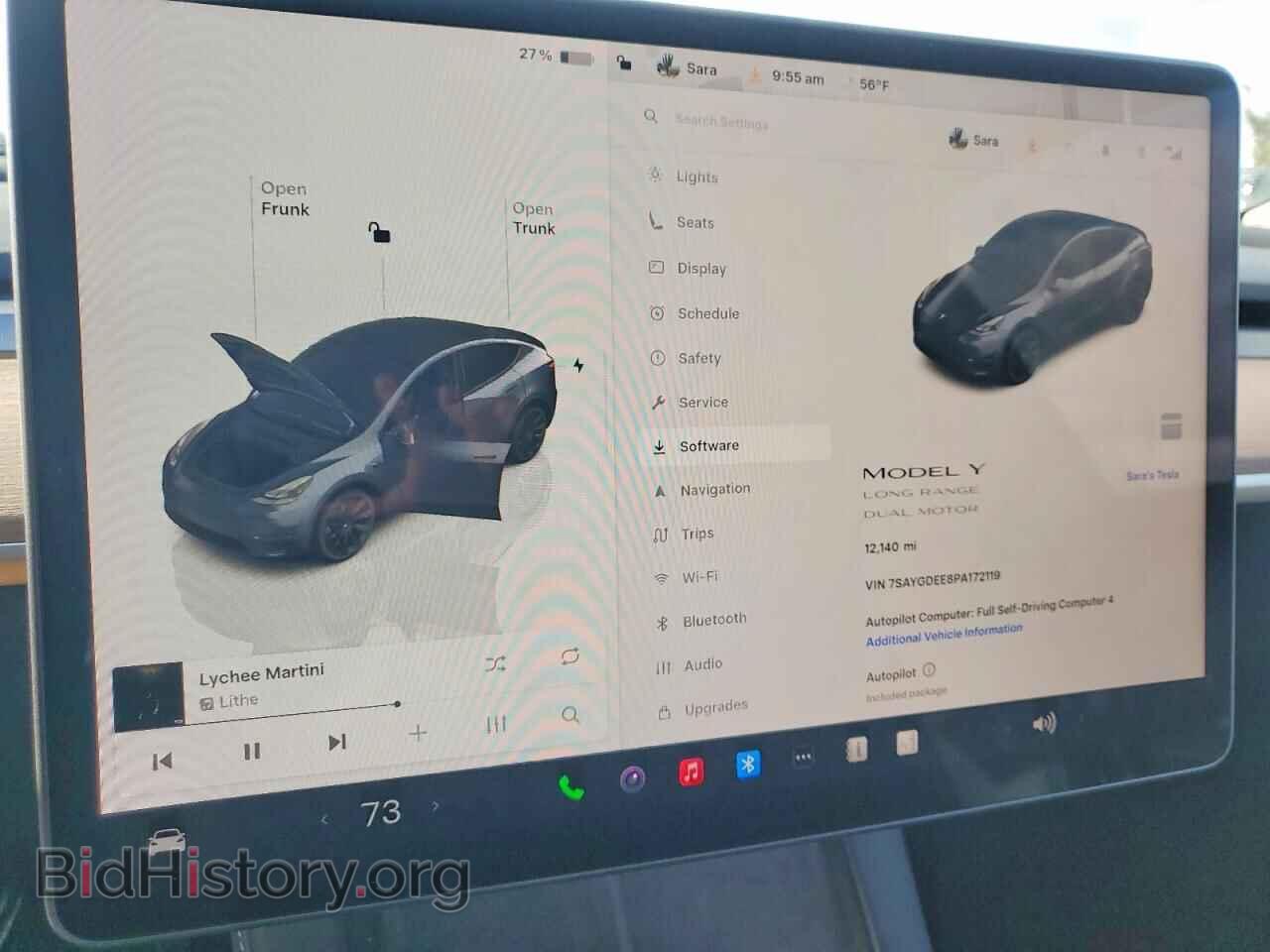 2023 TESLA MODEL Y - VIN: 7SAYGDEE8PA172119 - Фото 9