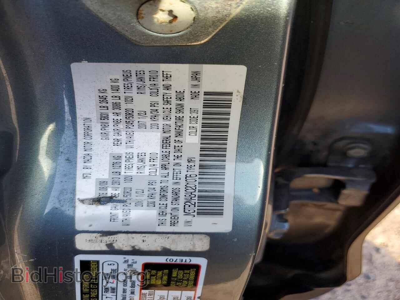 2010 MAZDA CX-9 - VIN: JM3TB2MA8A0201076 - Фото 13