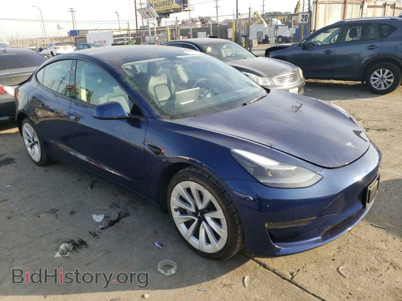 2022 TESLA MODEL 3 - VIN: 5YJ3E1EA3NF145662 - Фото 4
