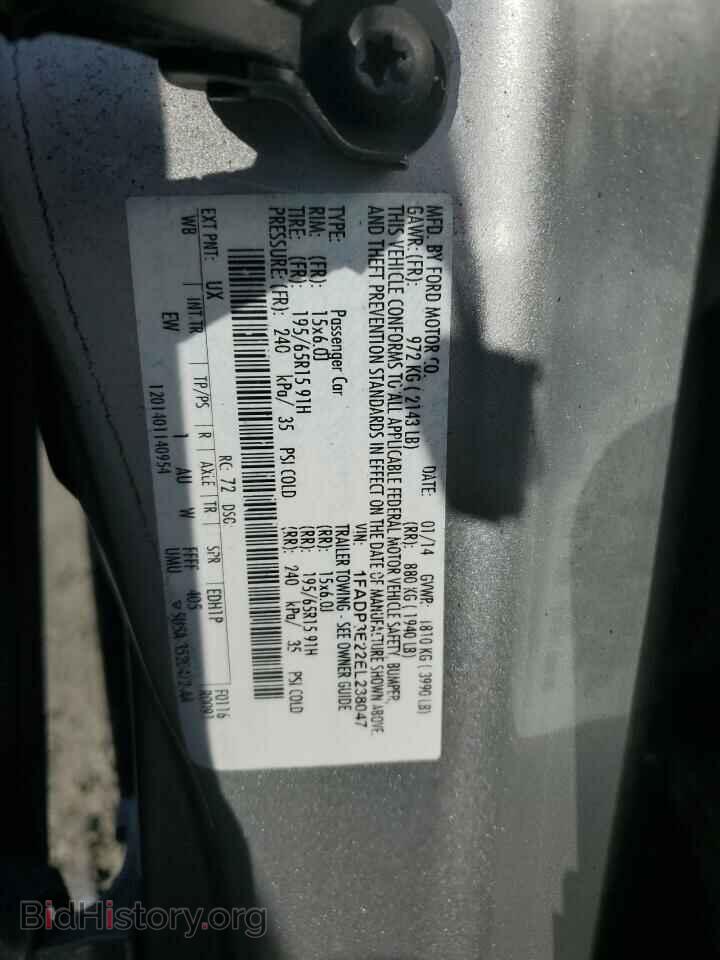 2014 FORD FOCUS - VIN: 1FADP3E22EL238047 - Photo 12