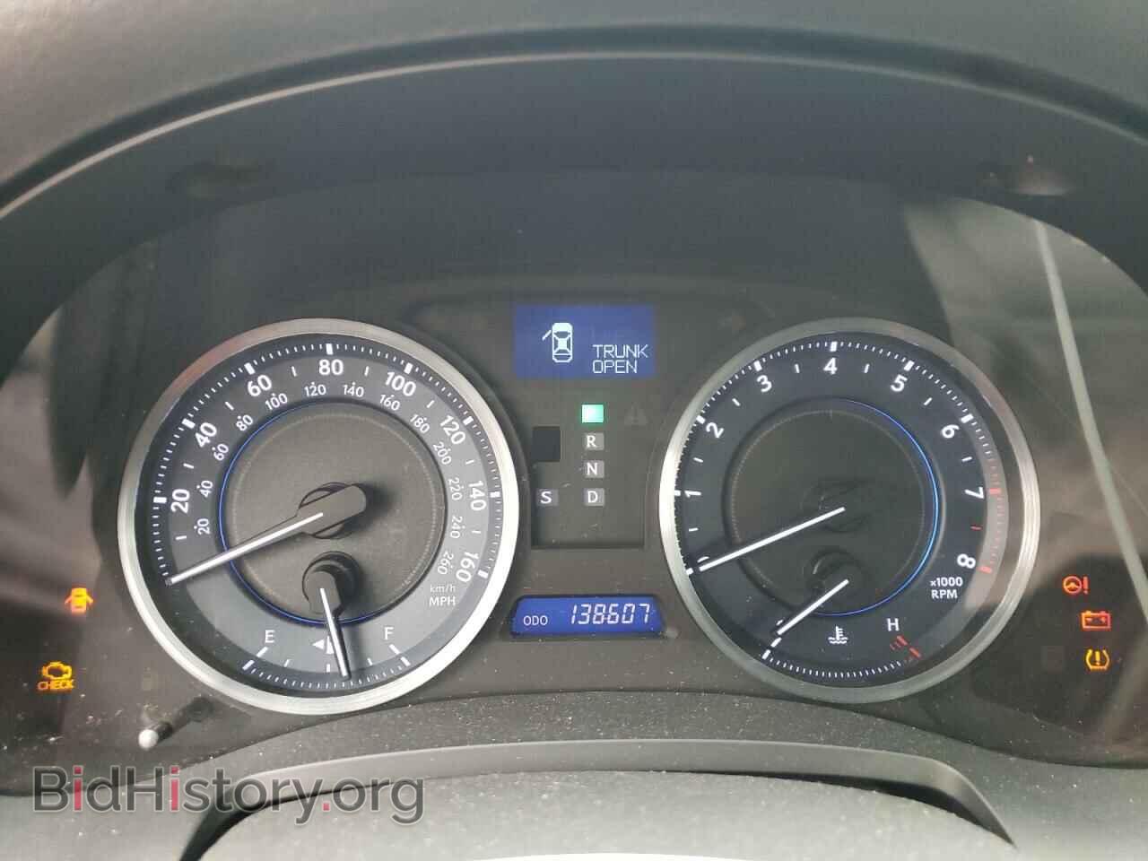 2011 LEXUS IS - VIN: JTHBF5C23B5133387 - Фото 9