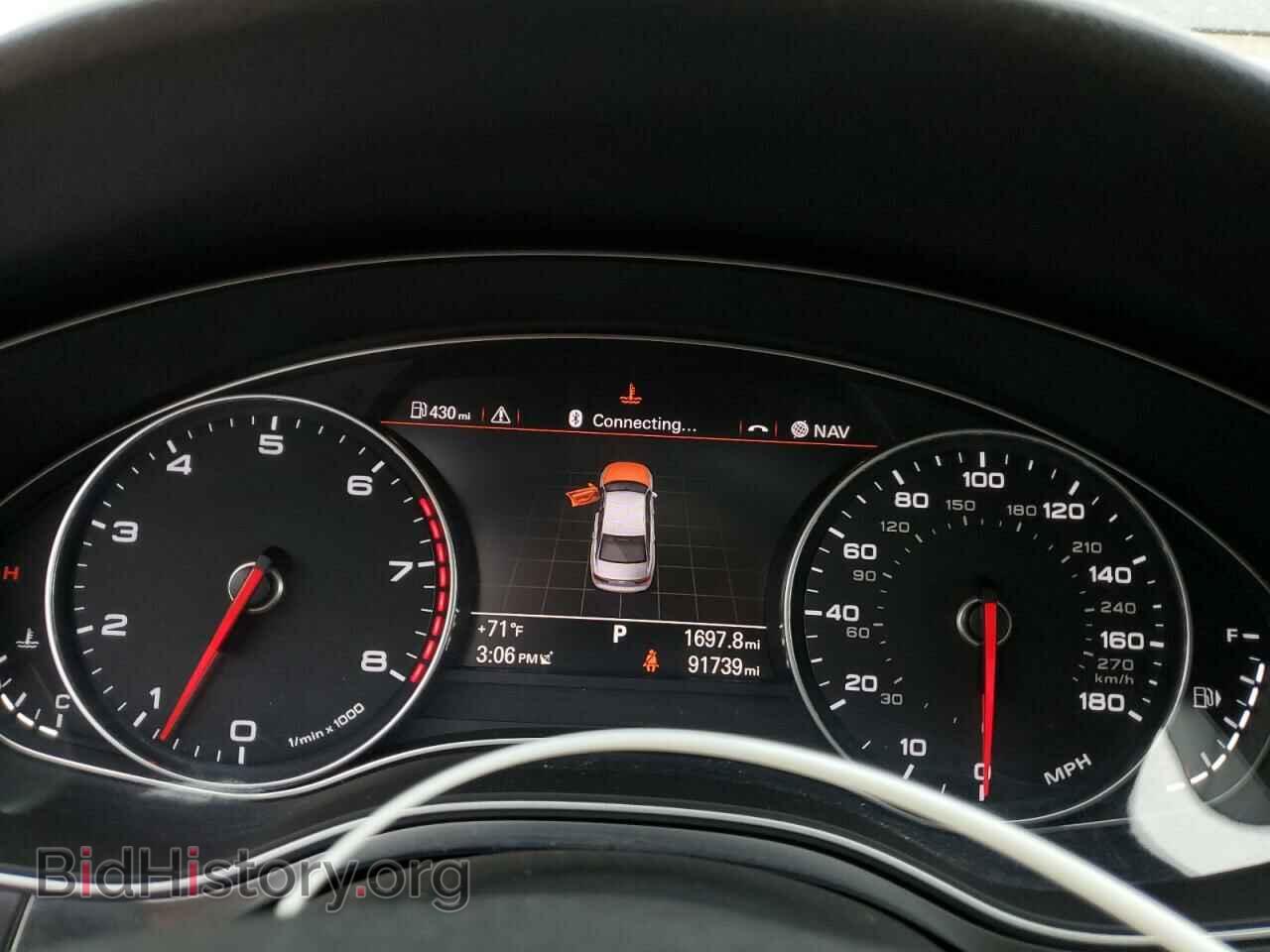 2014 AUDI A6 - VIN: WAUFGAFC7EN142804 - Фото 9