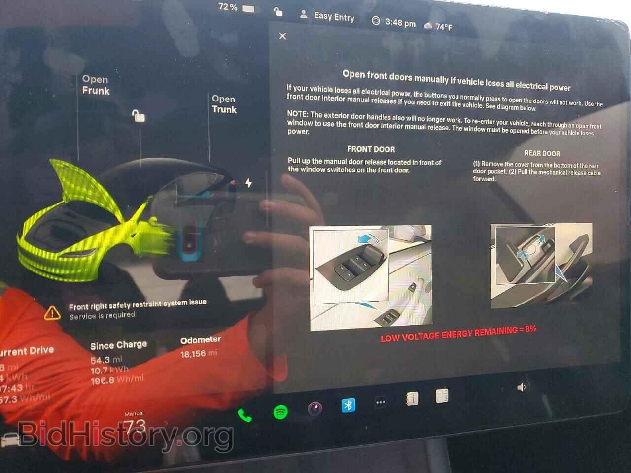 2024 TESLA MODEL 3 - VIN: 5YJ3E1EA9RF745463 - Photo 9
