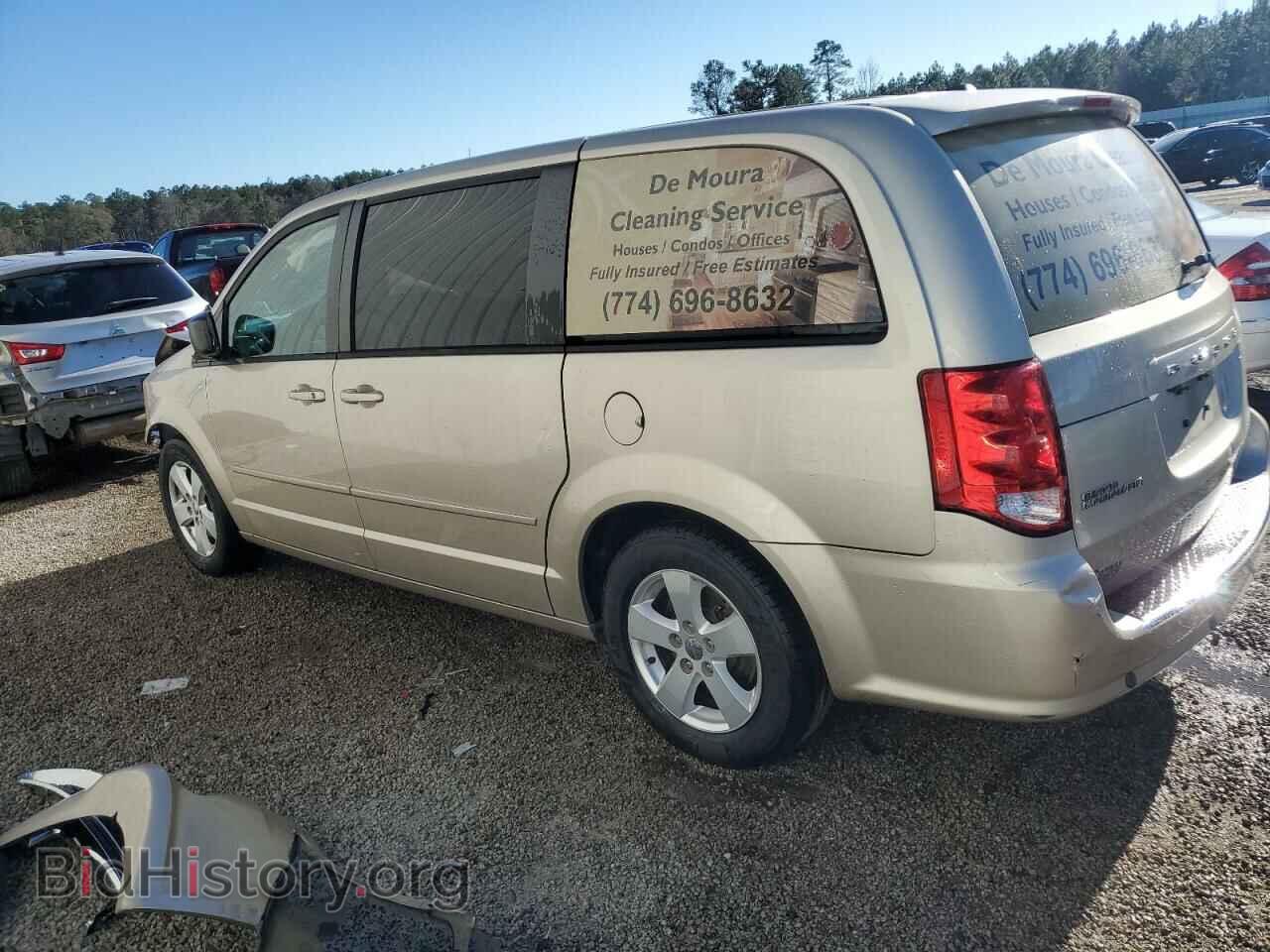 2013 DODGE CARAVAN - VIN: 2C4RDGBG0DR772427 - Фото 2