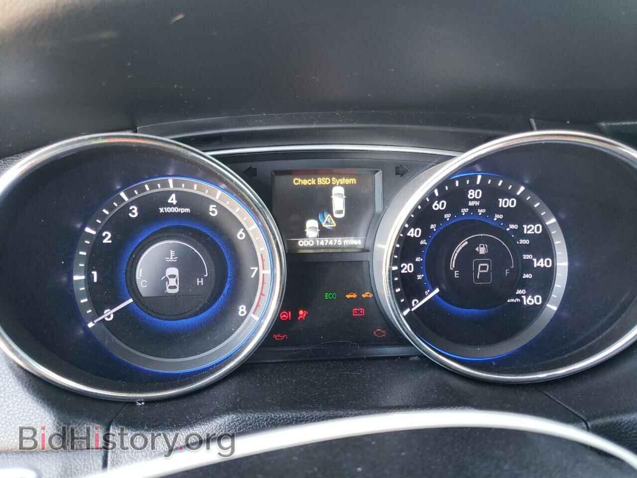 2014 HYUNDAI SONATA - VIN: 5NPEC4AB8EH933255 - Фото 9