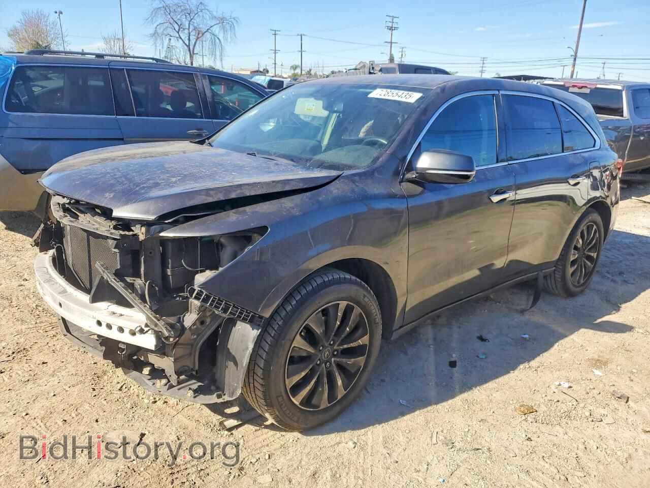 Фотография 5FRYD4H41EB028726 - ACURA MDX 2014