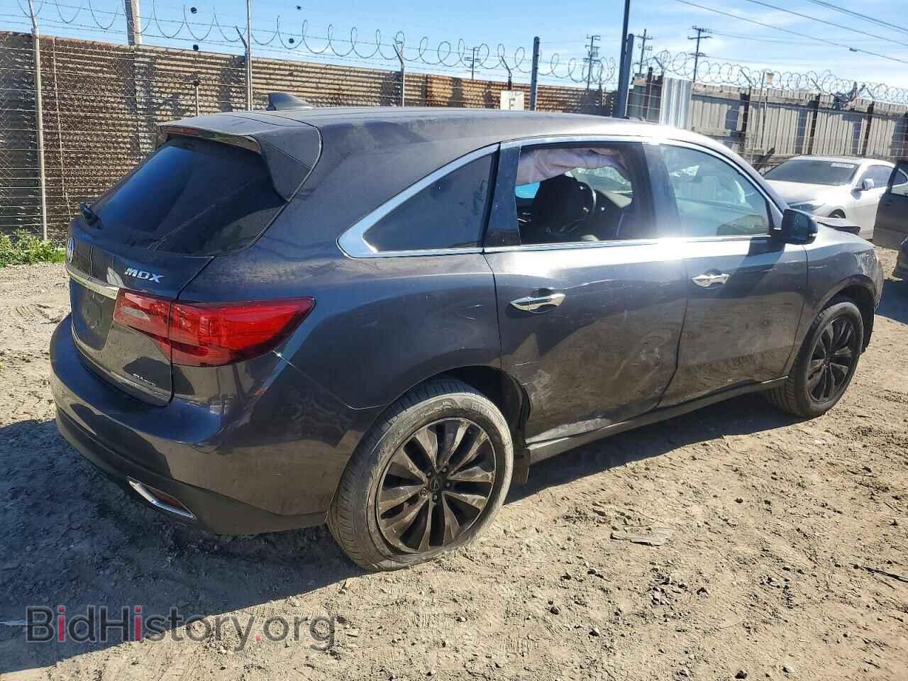 2014 ACURA MDX - VIN: 5FRYD4H41EB028726 - Фото 3