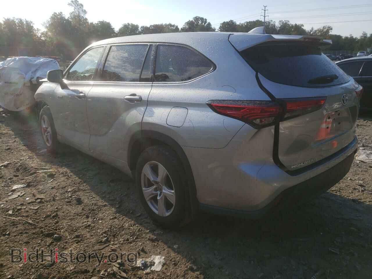2021 TOYOTA HIGHLANDER - VIN: 5TDBBRCHXMS023071 - Фото 2