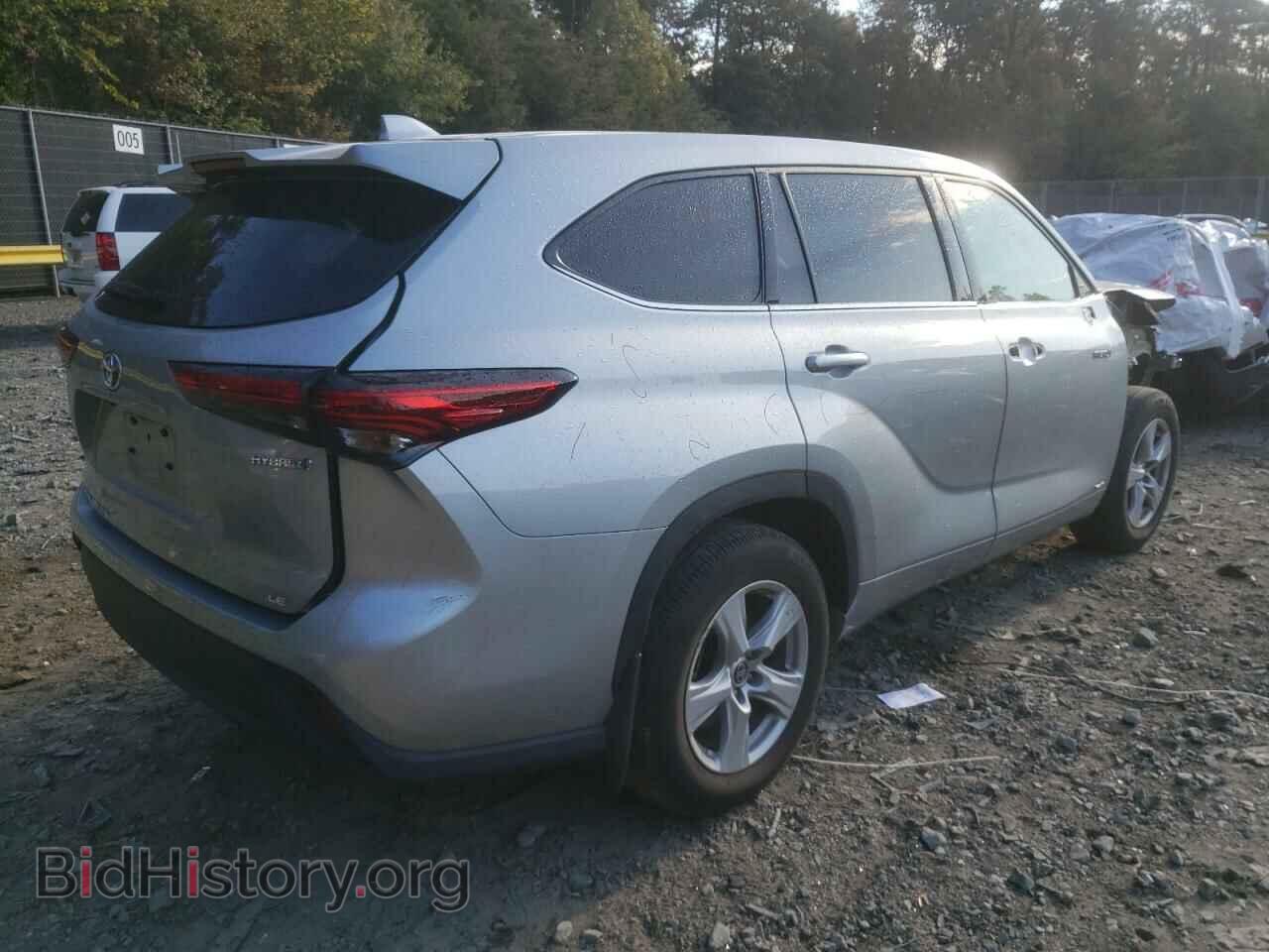 2021 TOYOTA HIGHLANDER - VIN: 5TDBBRCHXMS023071 - Фото 3