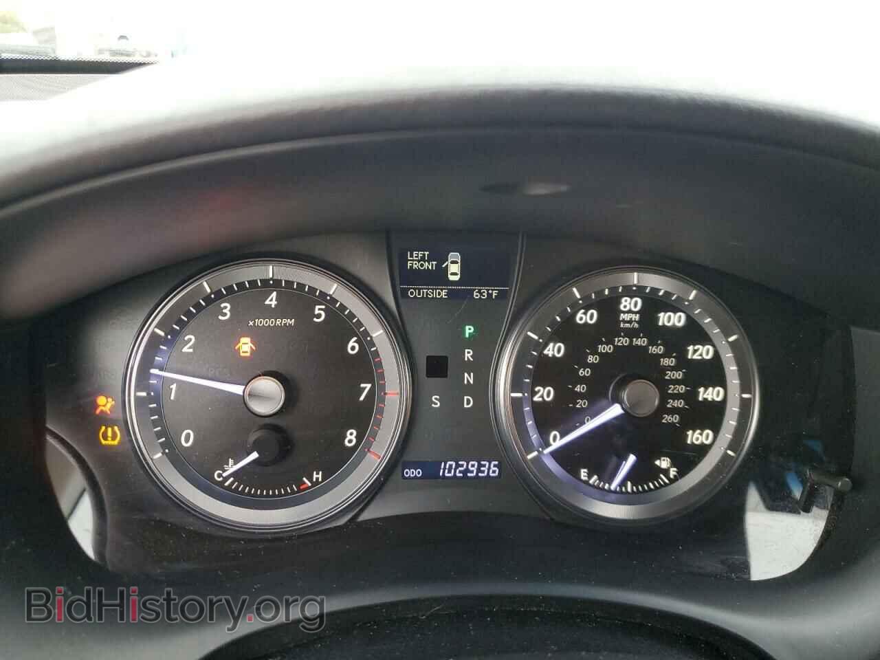 2012 LEXUS ES350 - VIN: JTHBK1EGXC2498827 - Фото 9