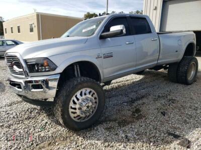 2016 RAM 3500 3500 Laram, серебристый — VIN 3C63RRJL2GG263832, Copart