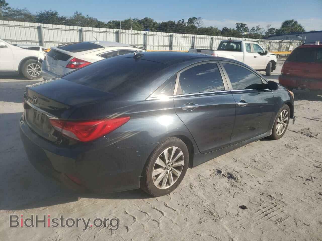 2014 HYUNDAI SONATA - VIN: 5NPEC4AC0EH843364 - Фото 3