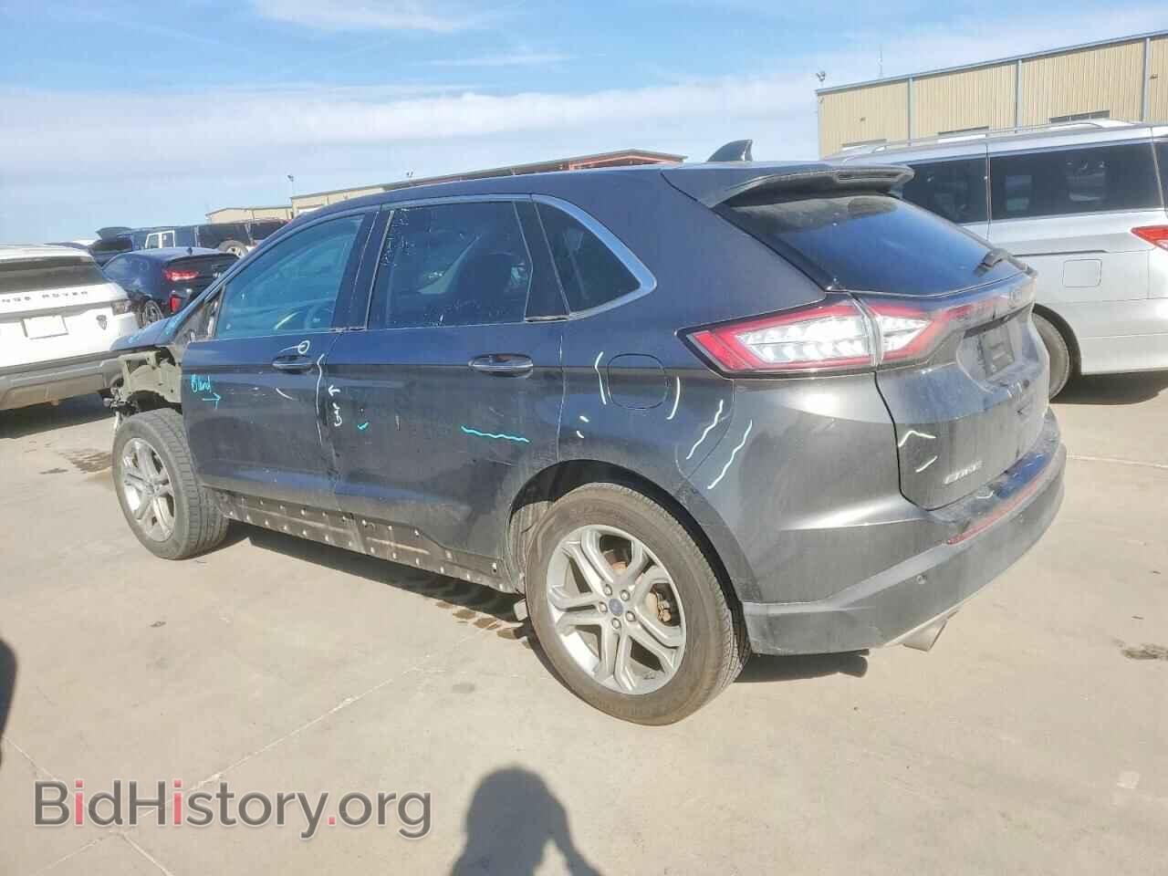 2015 FORD EDGE - VIN: 2FMTK3K92FBB43717 - Фото 2
