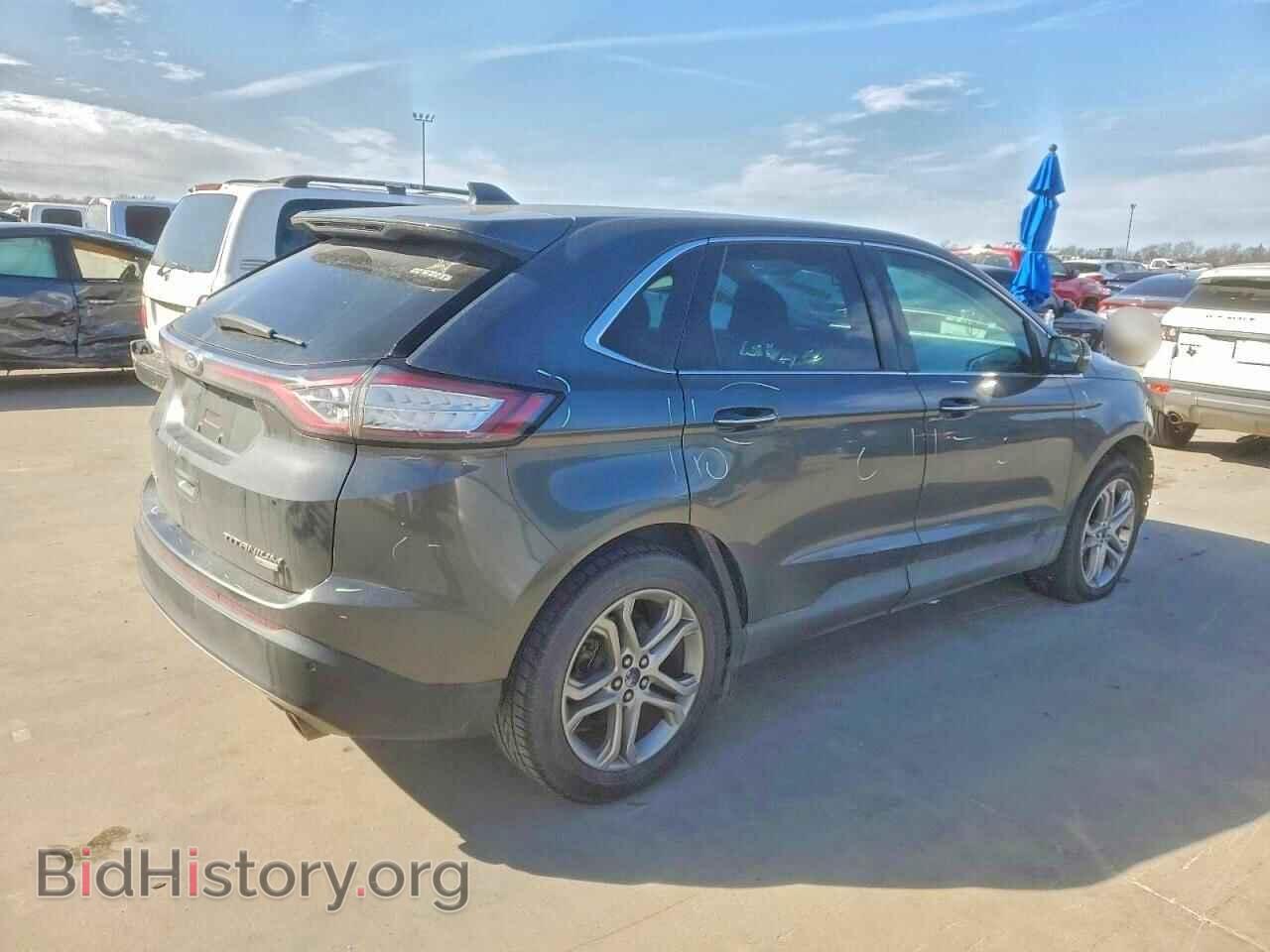 2015 FORD EDGE - VIN: 2FMTK3K92FBB43717 - Фото 3