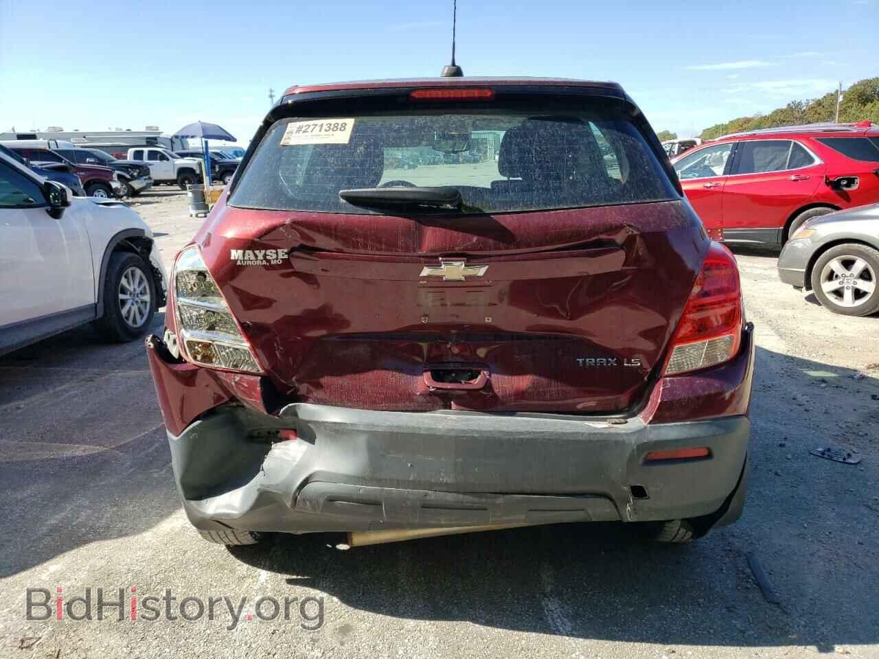 2016 CHEVROLET TRAX - VIN: 3GNCJKSB0GL173946 - Фото 6