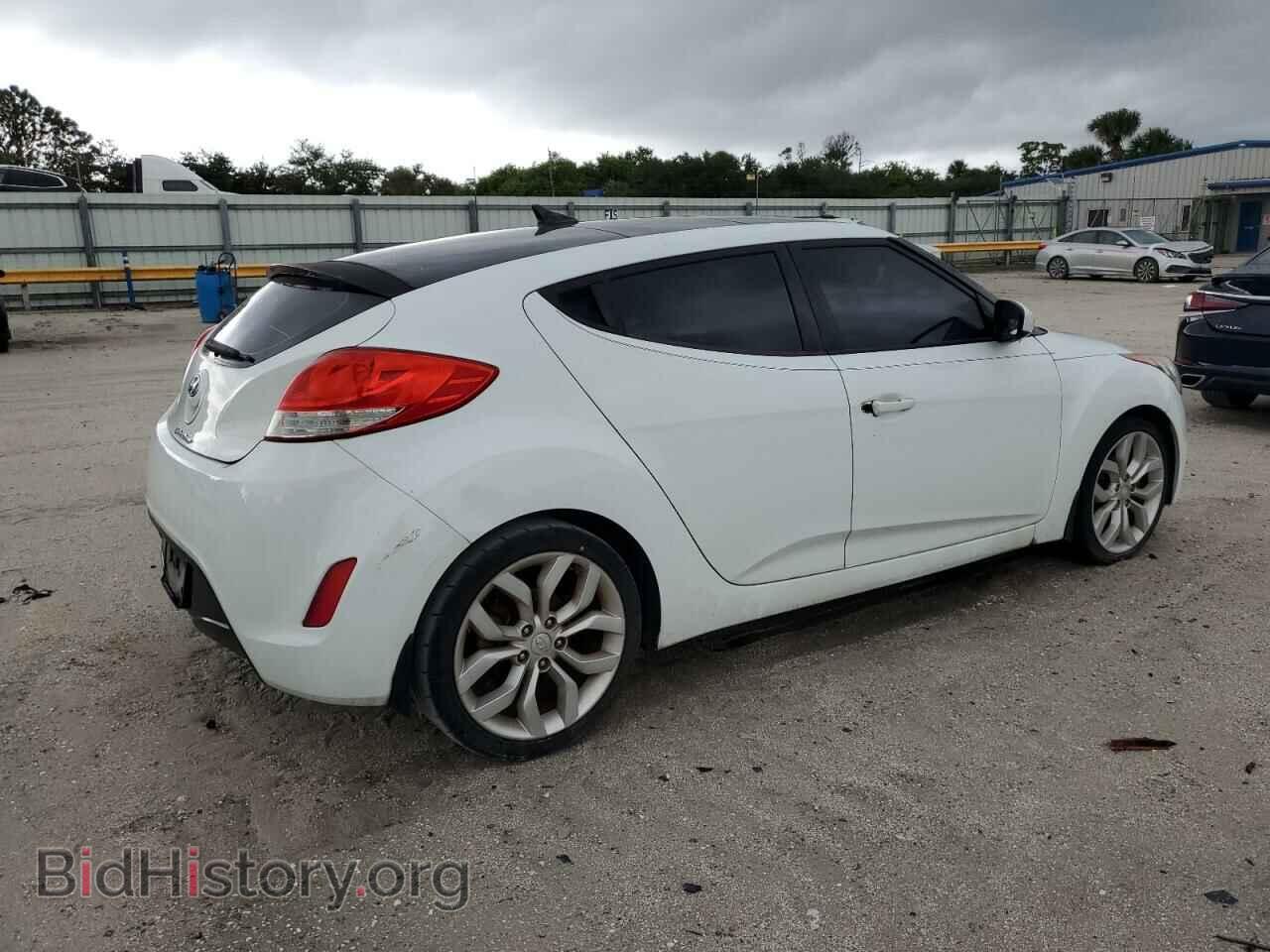 2013 HYUNDAI VELOSTER - VIN: KMHTC6AD1DU107819 - Фото 3