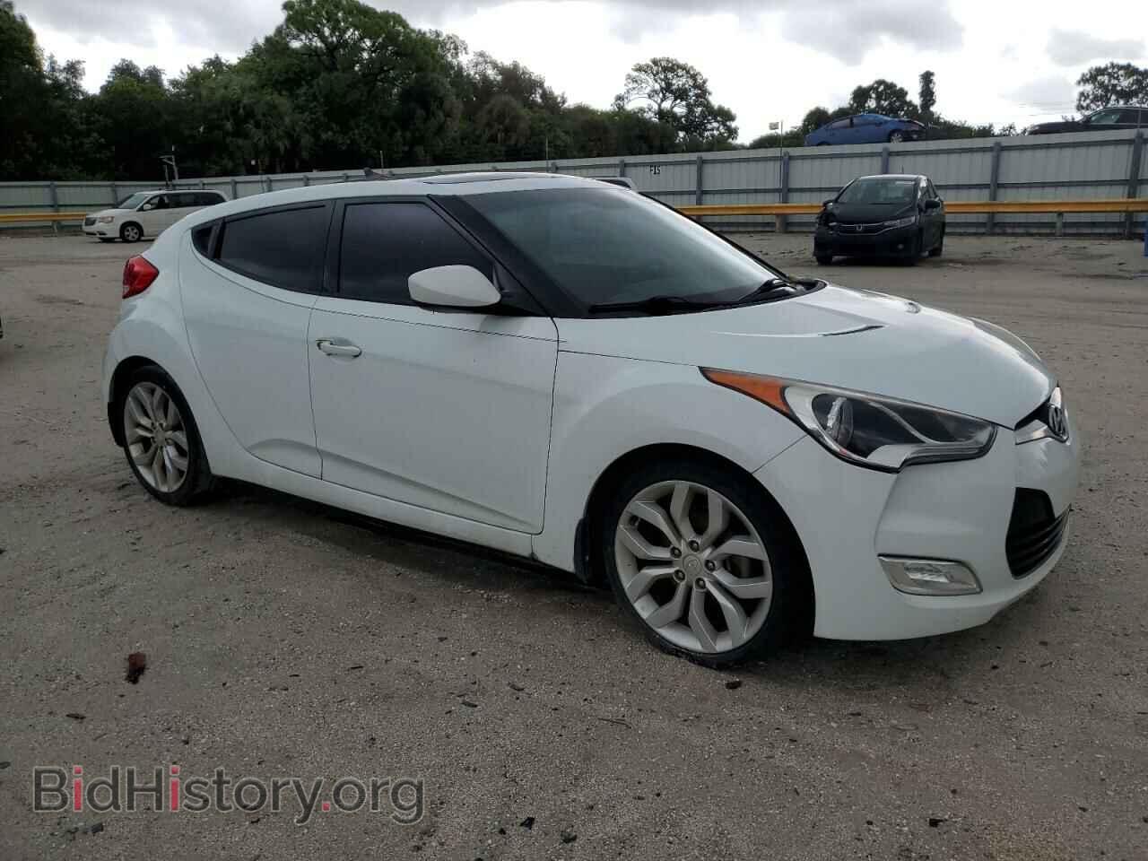 2013 HYUNDAI VELOSTER - VIN: KMHTC6AD1DU107819 - Фото 4