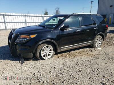 2012 Ford EXPLORER XLT, black — VIN 1FMHK8D80CGA43577, Copart
