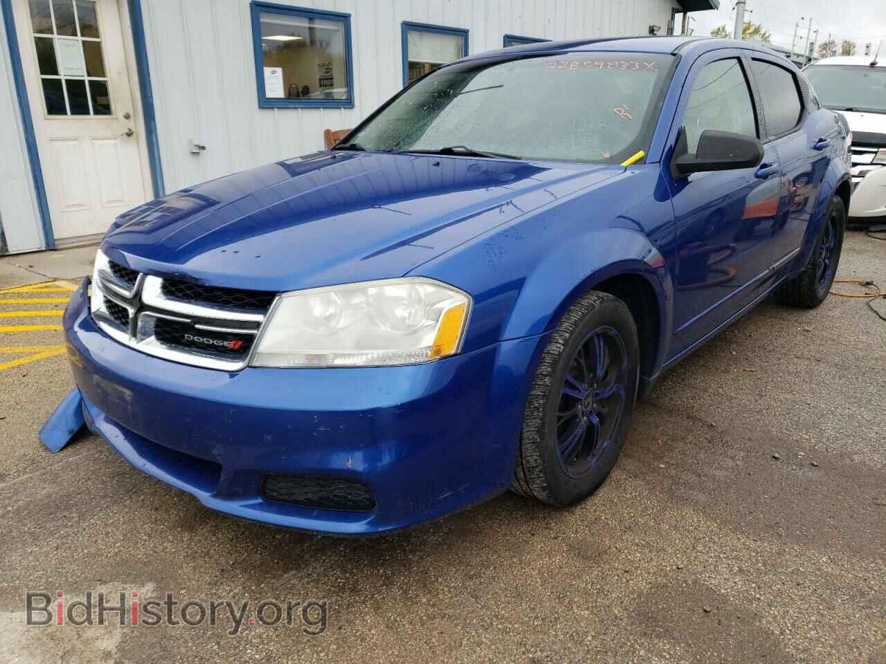 Фотография 1C3CDZAG4CN327580 - DODGE AVENGER 2012