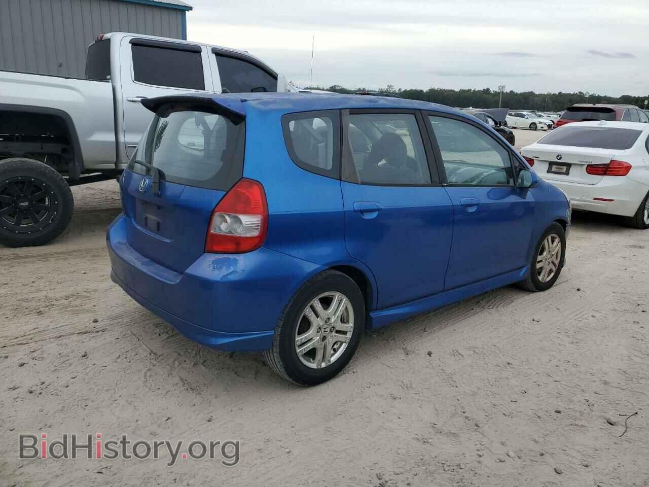 2007 HONDA FIT - VIN: JHMGD38667S063629 - Фото 3