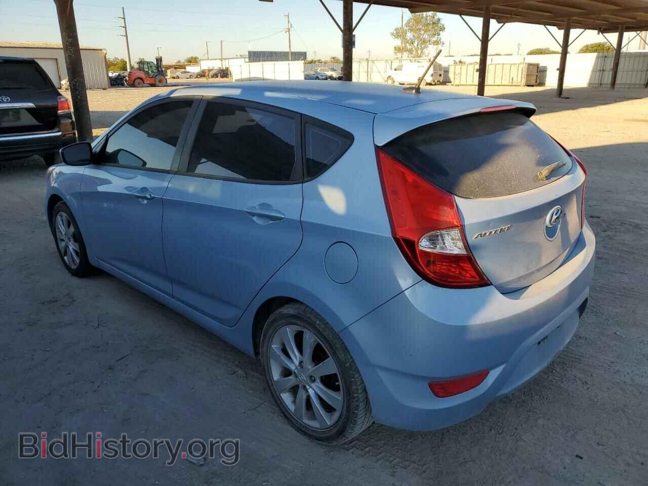 2012 HYUNDAI ACCENT - VIN: KMHCU5AE6CU020867 - Фото 2
