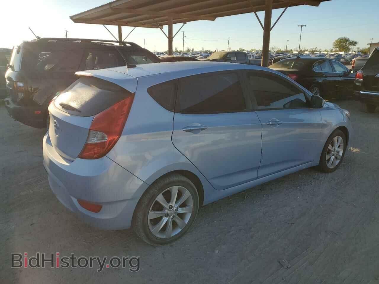 2012 HYUNDAI ACCENT - VIN: KMHCU5AE6CU020867 - Фото 3