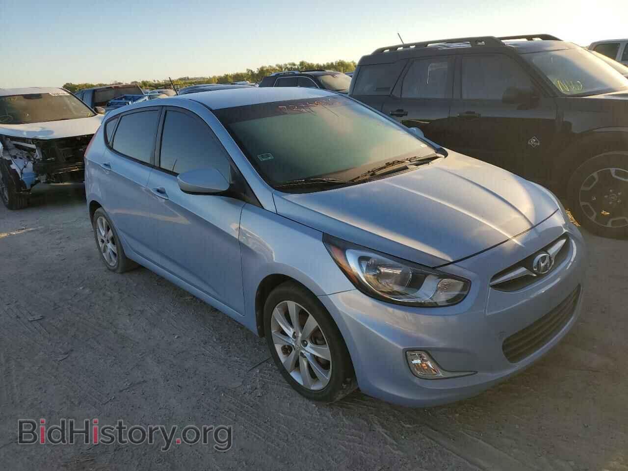 2012 HYUNDAI ACCENT - VIN: KMHCU5AE6CU020867 - Фото 4