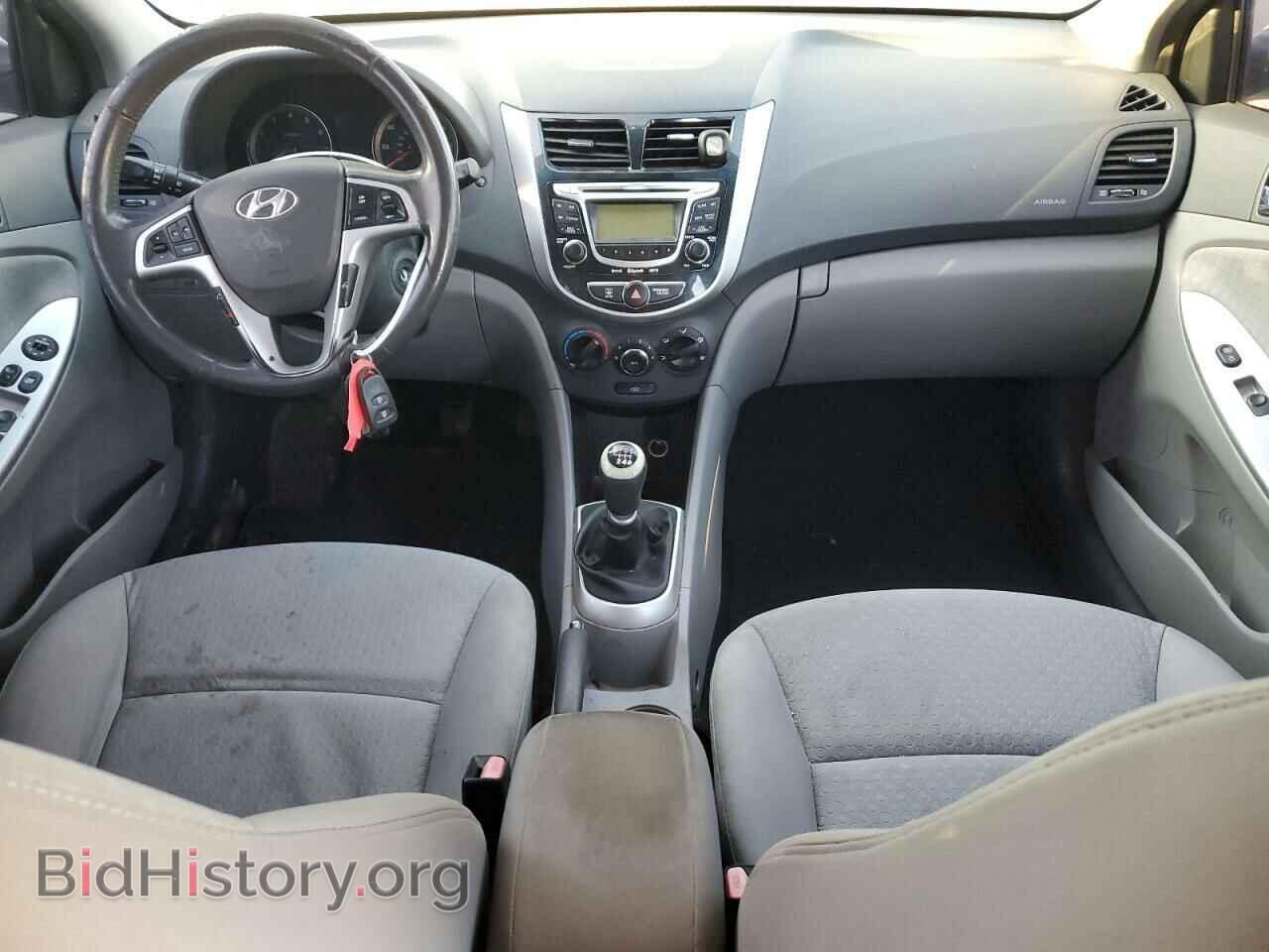 2012 HYUNDAI ACCENT - VIN: KMHCU5AE6CU020867 - Фото 8