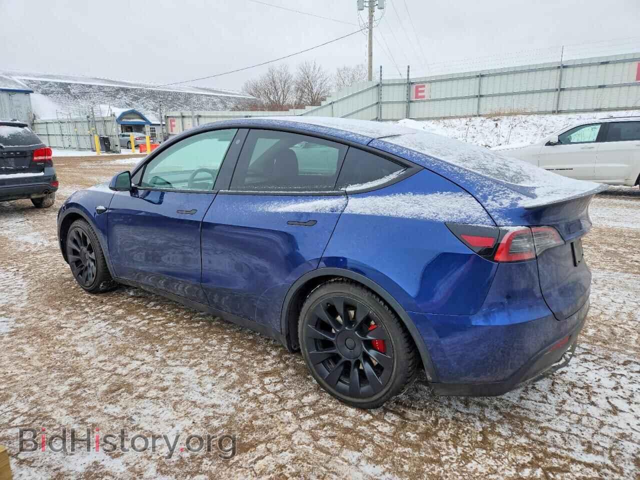2022 TESLA MODEL Y - VIN: 7SAYGDEF4NF373766 - Фото 2