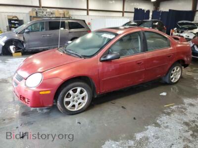 2005 Dodge NEON SXT, красный — VIN 1B3ES56C65D249984, Copart