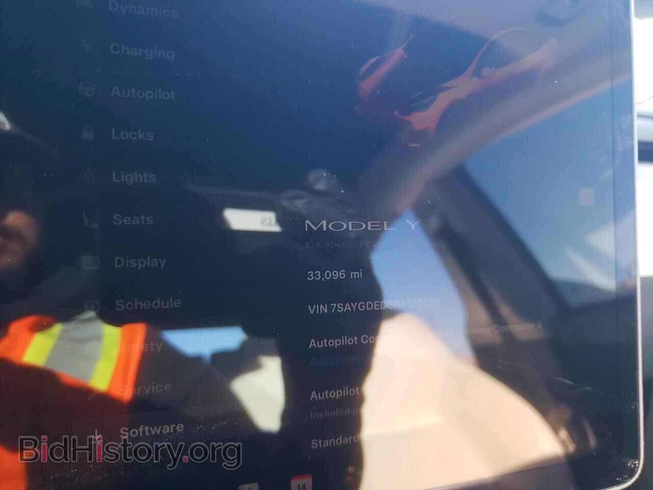 2024 TESLA MODEL Y - VIN: 7SAYGDED8RF120518 - Фото 9