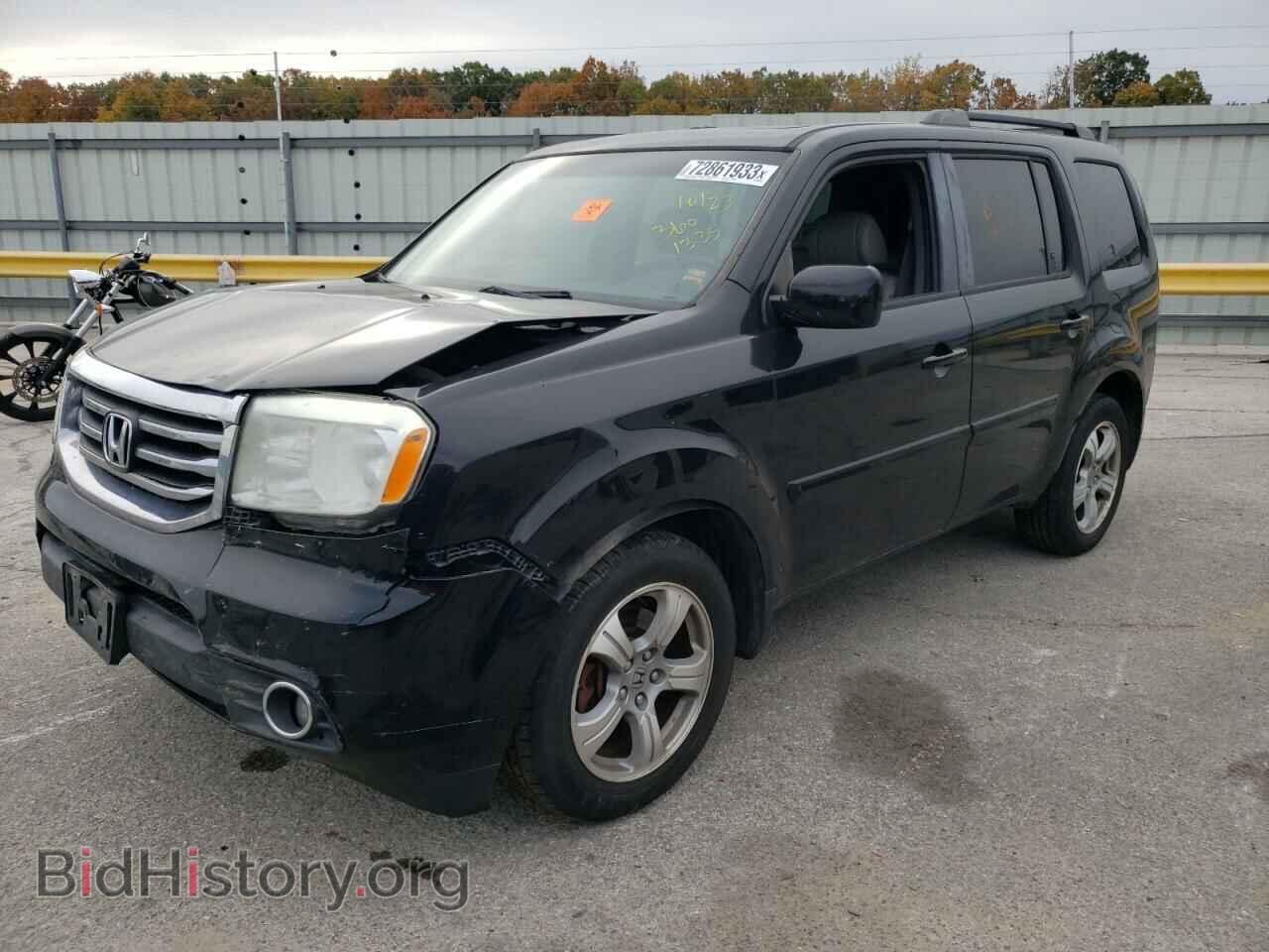 Photo 5FNYF4H56CB028397 - HONDA PILOT 2012