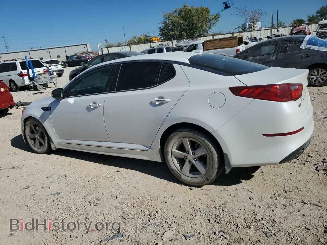 2015 KIA OPTIMA - VIN: KNAGM4A74F5642090 - Фото 2