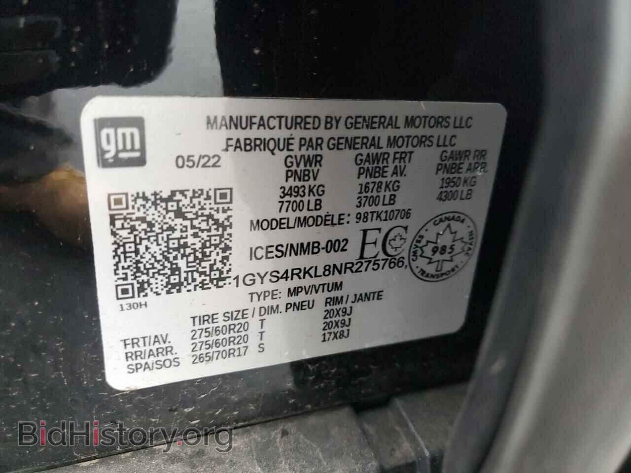 2021 CADILLAC ESCALADE - VIN: 1GYS4BKL9MR437832 - Фото 13