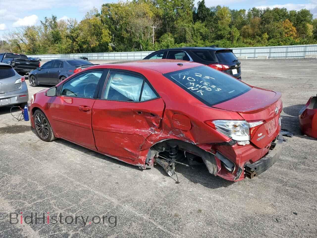 2015 TOYOTA COROLLA - VIN: 2T1BURHE2FC452242 - Фото 2