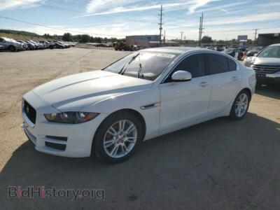 2017 Jaguar XE Premium, white — VIN SAJAJ4BN2HCP14175, Copart