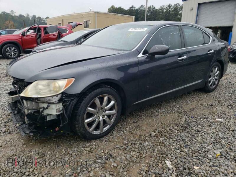 2007 Lexus LS460 460 (VIN JTHBL46F575019576) — photo 1 of 12, Copart, damage: front end