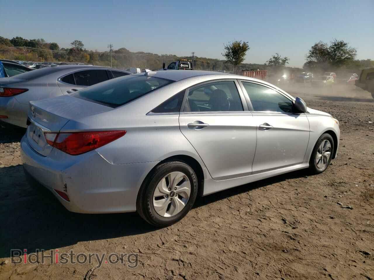 2014 HYUNDAI SONATA - VIN: 5NPEB4AC0EH823974 - Фото 3