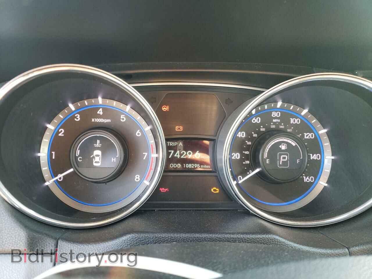2014 HYUNDAI SONATA - VIN: 5NPEB4AC0EH823974 - Фото 9