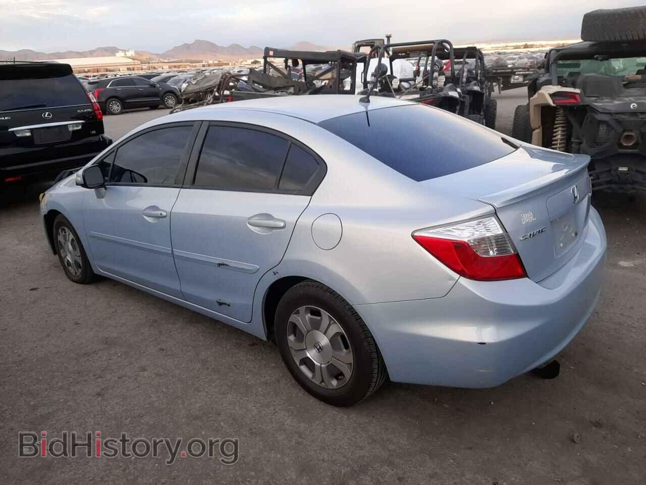 2012 HONDA CIVIC - VIN: JHMFB4F38CS002695 - Фото 2
