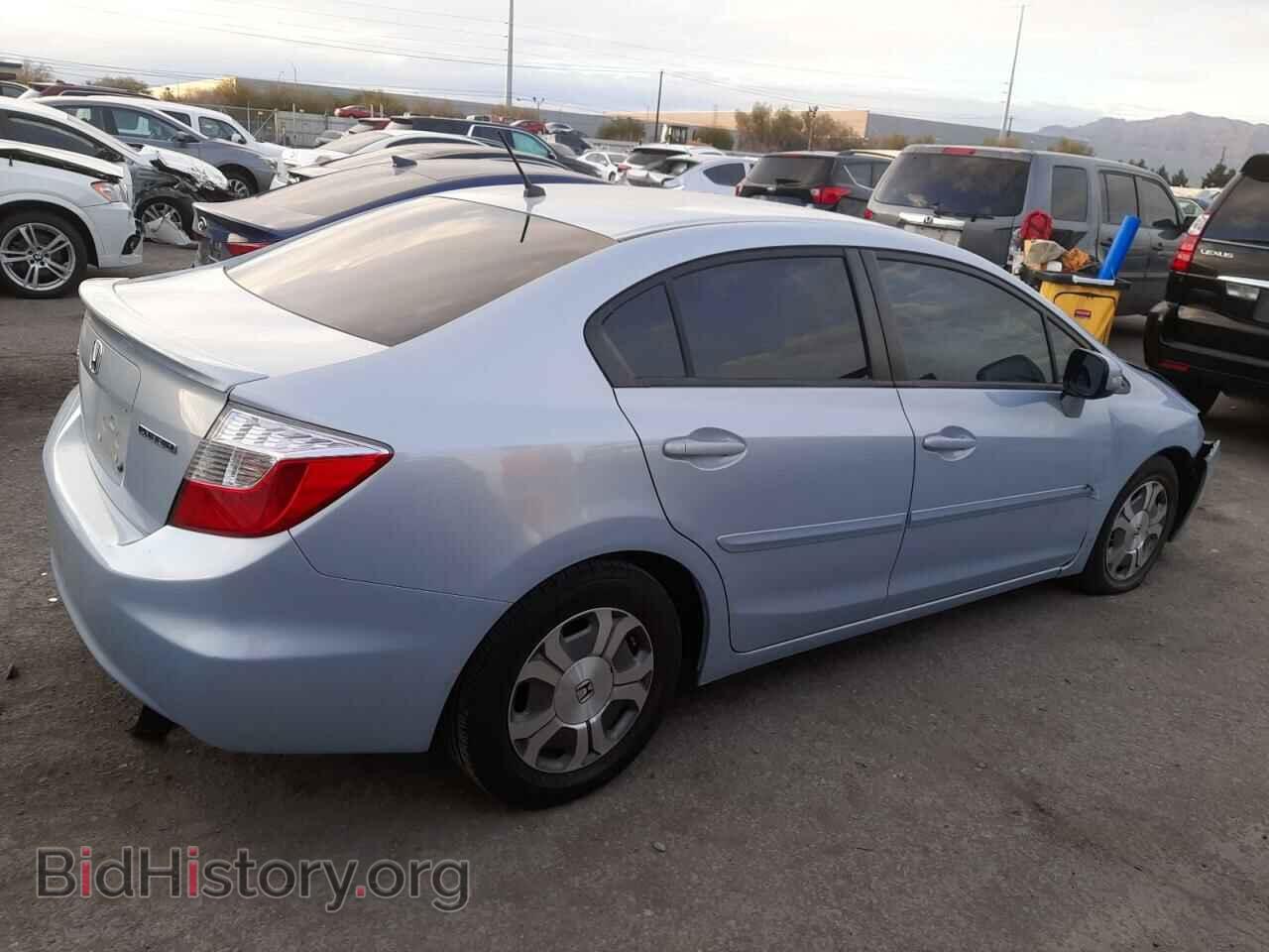 2012 HONDA CIVIC - VIN: JHMFB4F38CS002695 - Фото 3