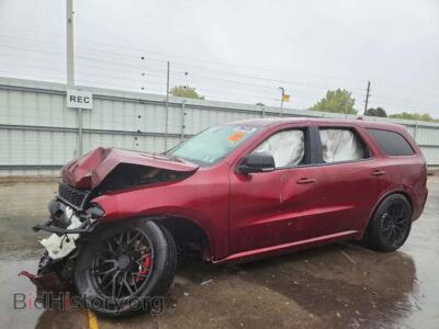 2021 Dodge DURANGO GT, красный — VIN 1C4RDJDG2MC850452, Copart