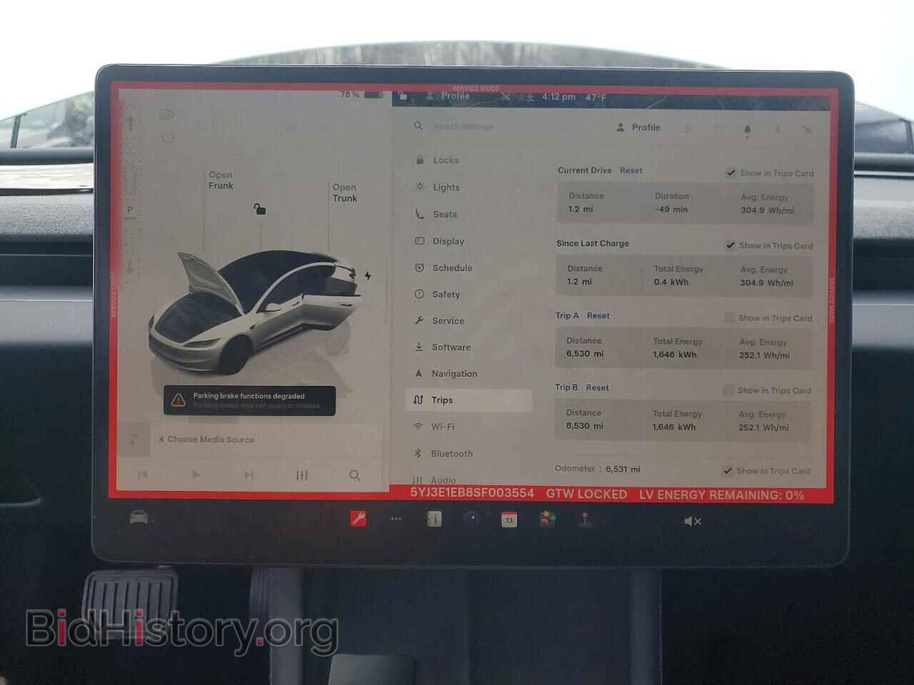 2025 TESLA MODEL 3 - VIN: 5YJ3E1EB8SF003554 - Photo 9