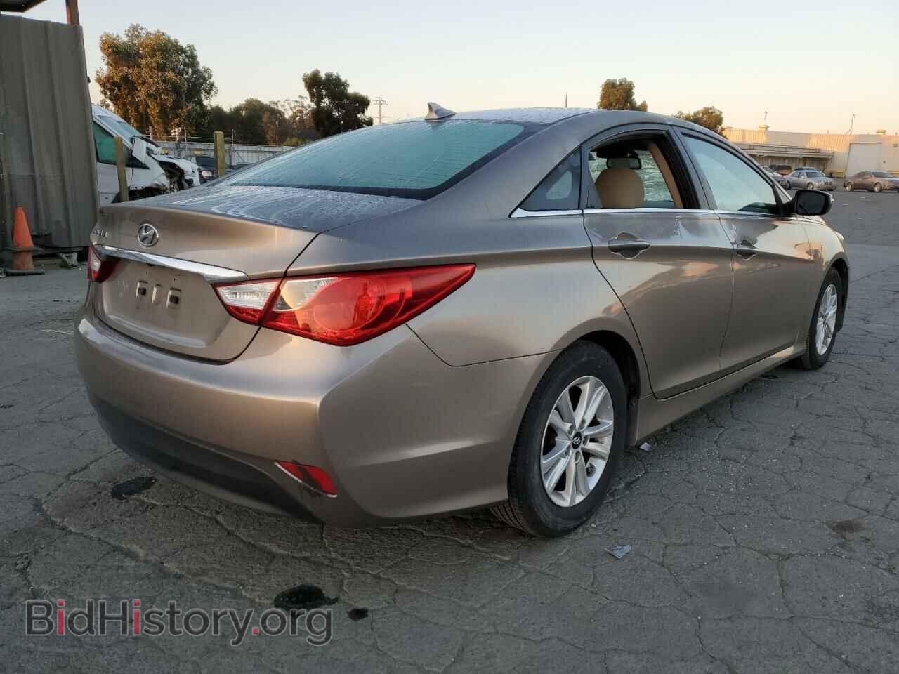 2014 HYUNDAI SONATA - VIN: 5NPEB4AC0EH933052 - Фото 3